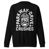 Stakes - Parkway Drive Crushed Sweatshirt - Black