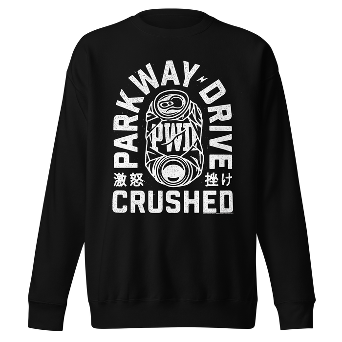 Stakes - Parkway Drive Crushed Sweatshirt - Black