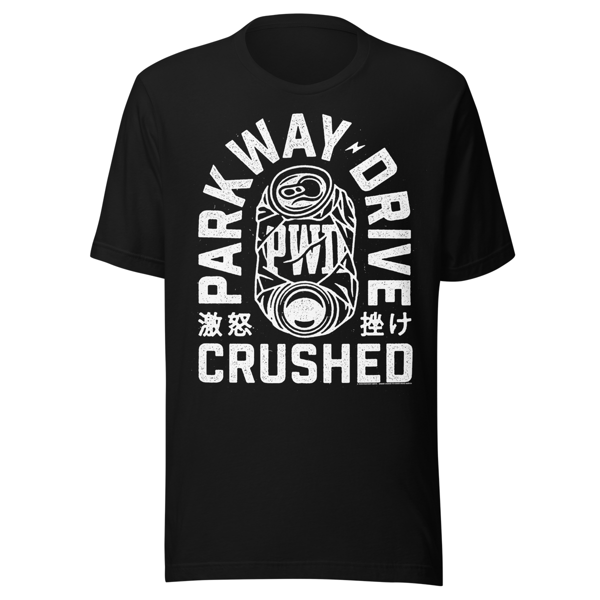 Stakes - Parkway Drive Crushed T-Shirt - Black