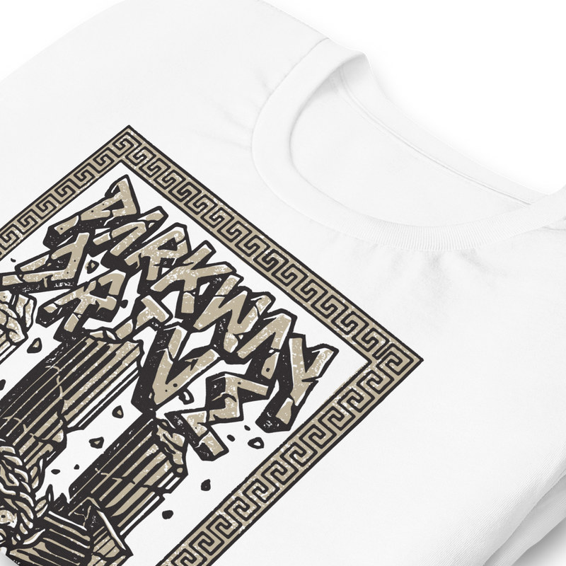 Stakes - Parkway Drive Felled Columns T-Shirt - White