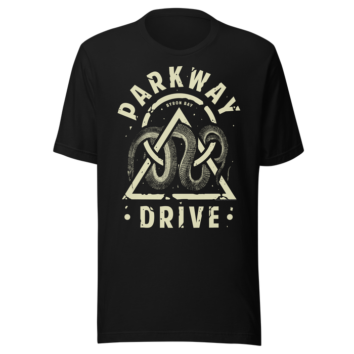 Stakes - Parkway Drive Snakes and Shapes T-Shirt - Black