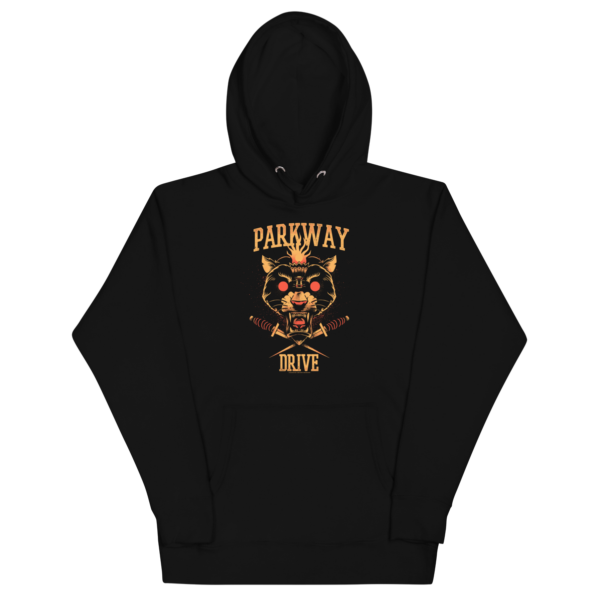 Stakes - Parkway Drive Snarling Swords Hoodie - Black