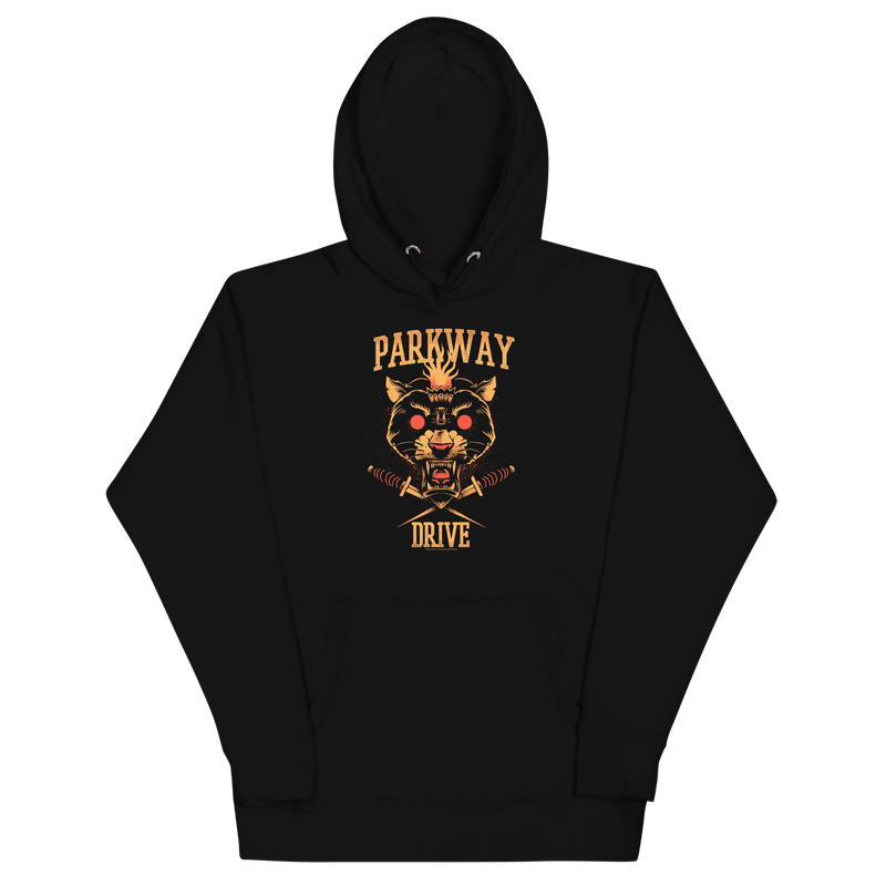 Stakes - Parkway Drive Snarling Swords Hoodie - Black