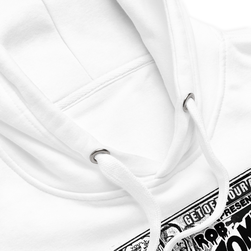 Stakes - Rob Zombie Live at the CBGB Hoodie - White