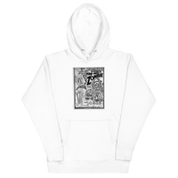 Stakes - Rob Zombie Live at the CBGB Hoodie - White