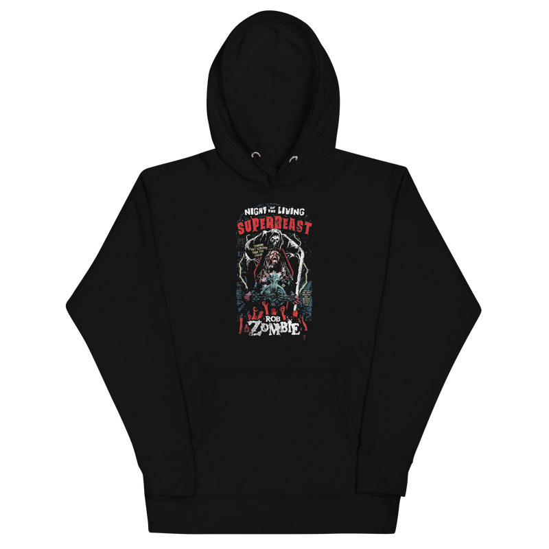 Stakes - Rob Zombie Superbeast Hoodie - Black