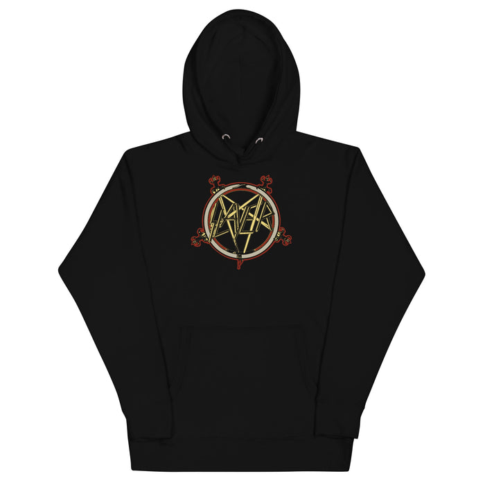 Slayer - Pentagram Logo Hoodie WS - Black