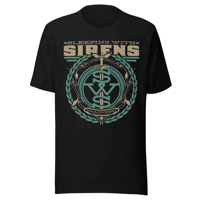 Stakes - Sleeping With Sirens Madness T-Shirt - Black