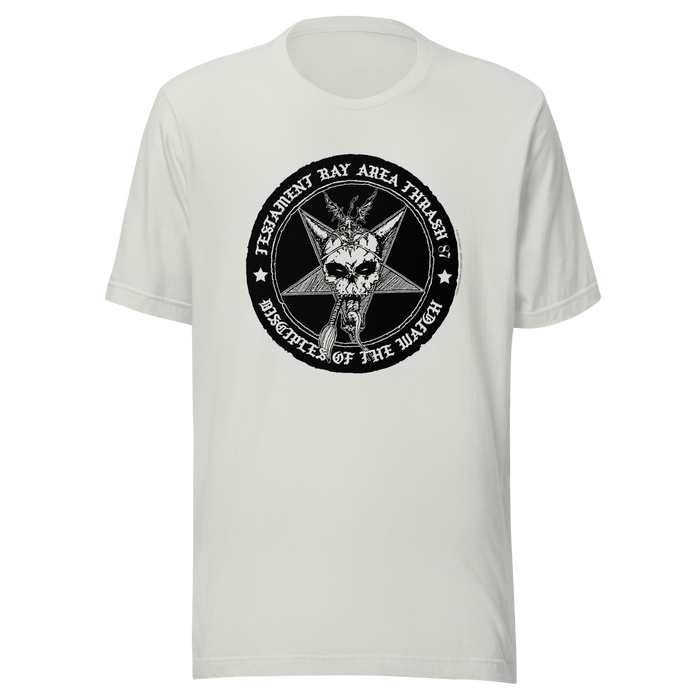 Stakes - Testament Bay Area Thrash T-Shirt - Gray