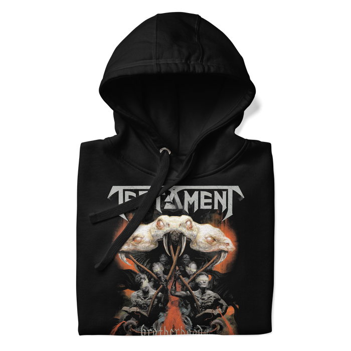 Stakes - Testament Brotherhood of the Snake Hoodie - Black
