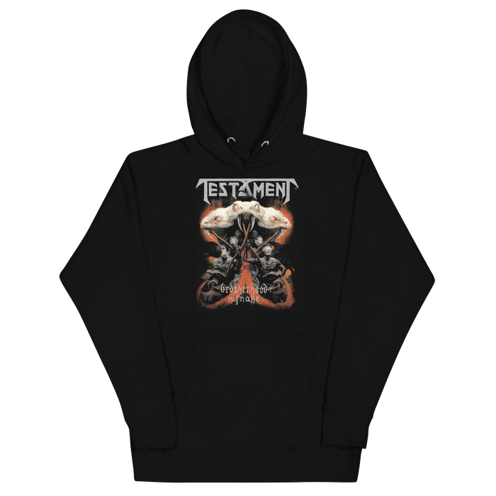 Stakes - Testament Brotherhood of the Snake Hoodie - Black