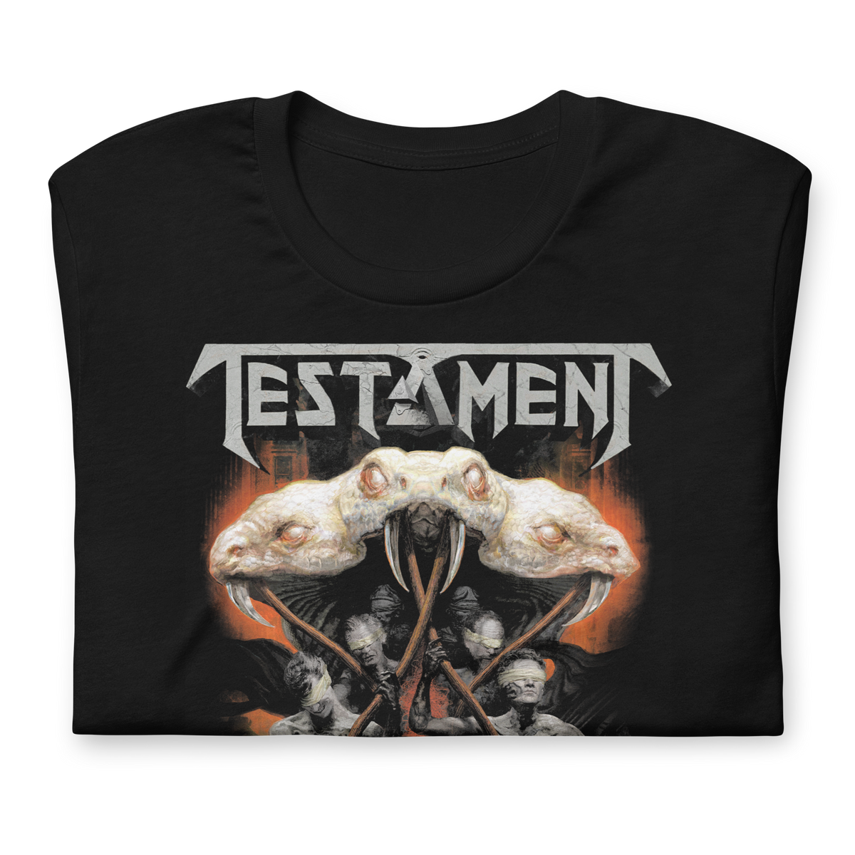 Stakes - Testament Brotherhood of the Snake T-Shirt - Black