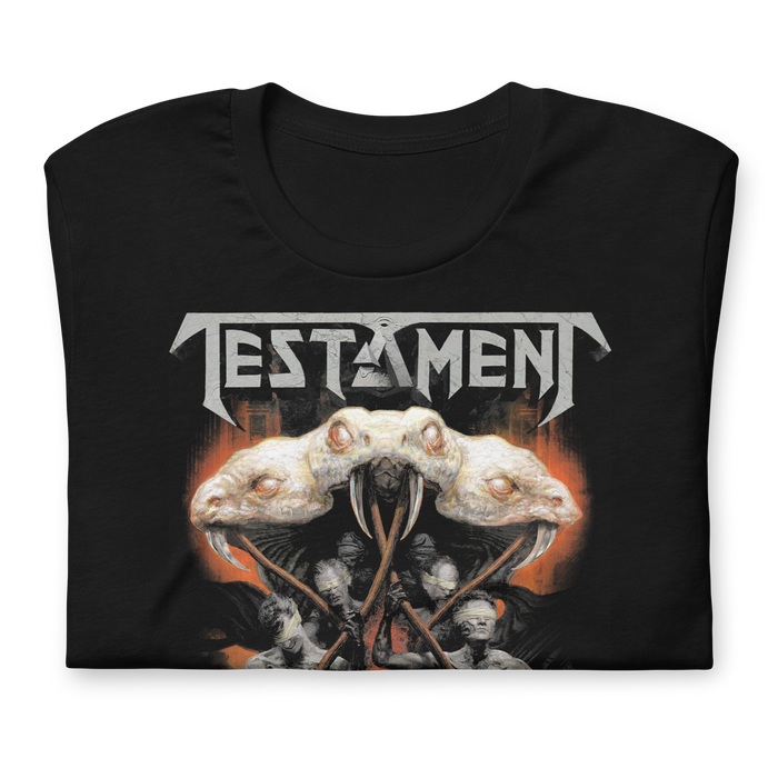 Stakes - Testament Brotherhood of the Snake T-Shirt - Black