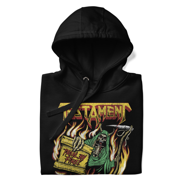 Stakes - Testament Trial by Fire Hoodie - Black