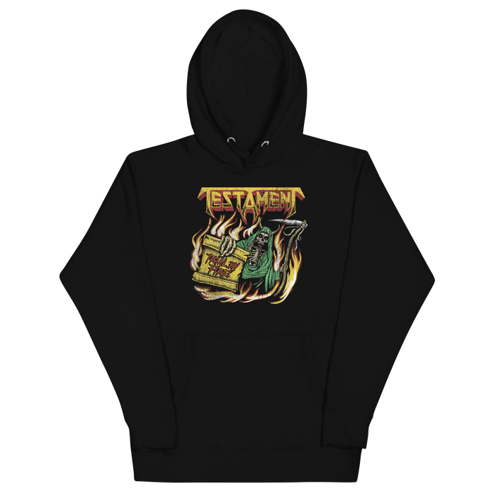 Stakes - Testament Trial by Fire Hoodie - Black