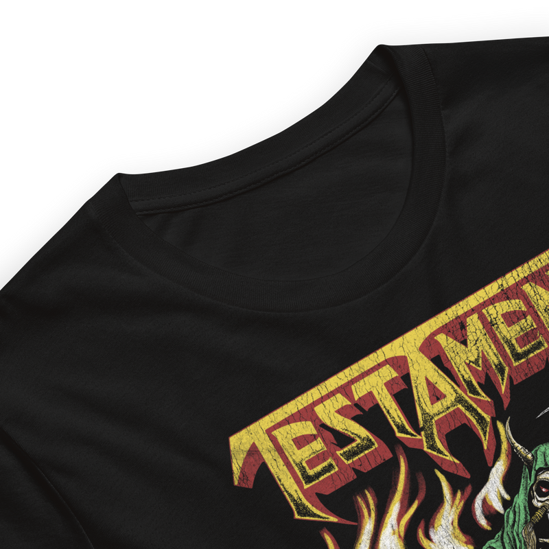Stakes - Testament Trial by Fire T-Shirt - Black