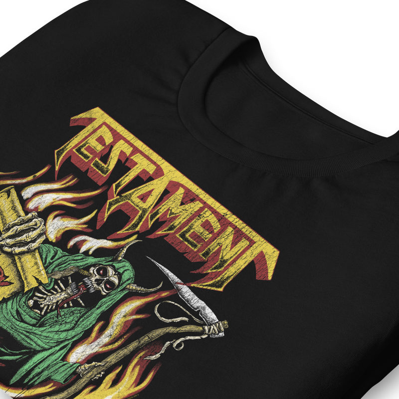 Stakes - Testament Trial by Fire T-Shirt - Black