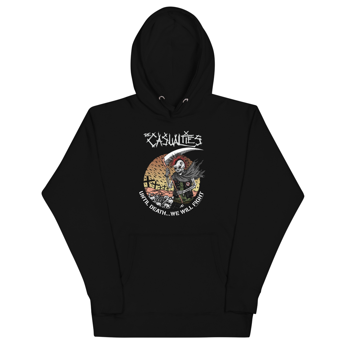 Stakes - The Casualties Until Death Hoodie - Black