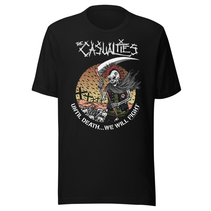 Stakes - The Casualties Until Death T-Shirt - Black