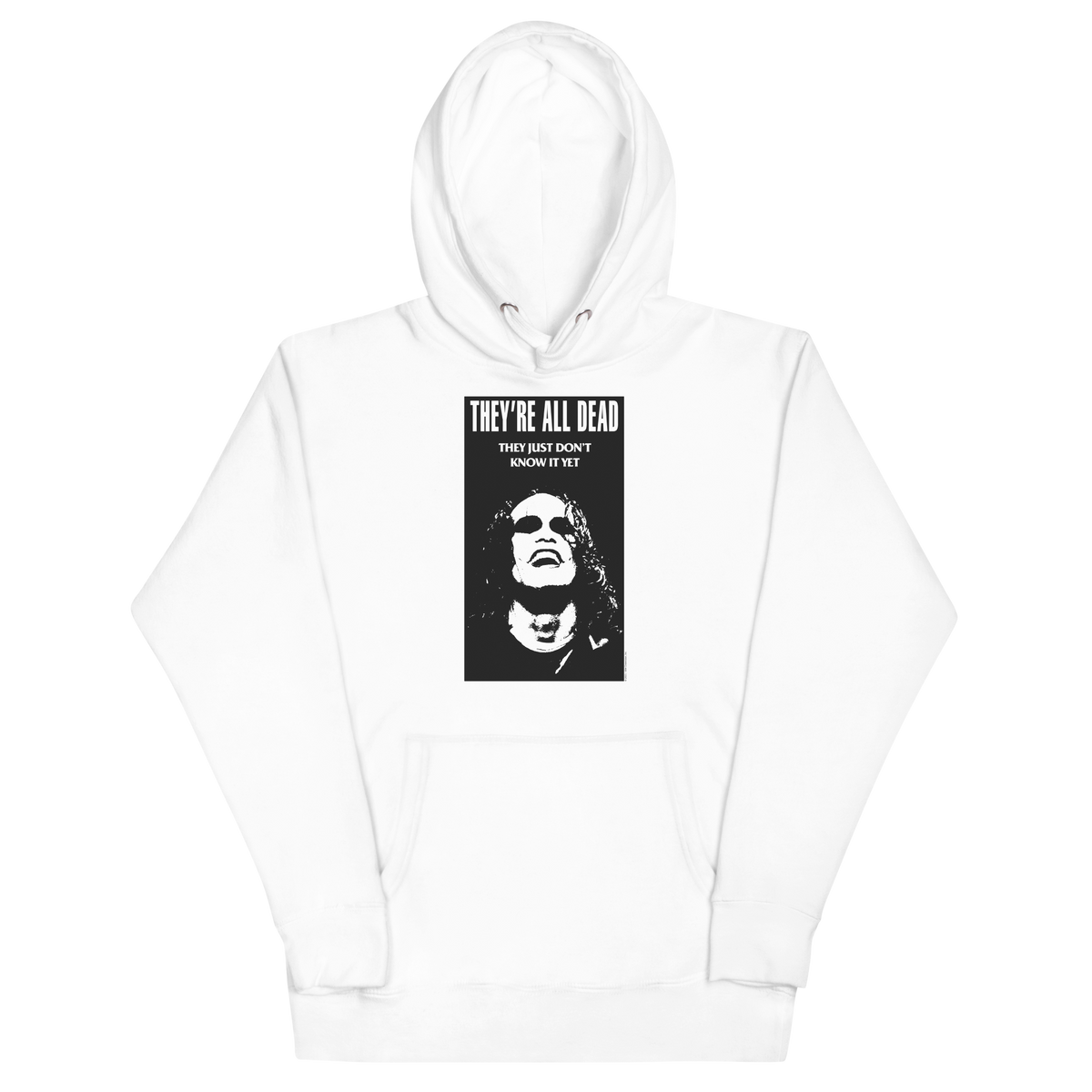 The Crow - Dead Movie Poster Classic Hoodie - White