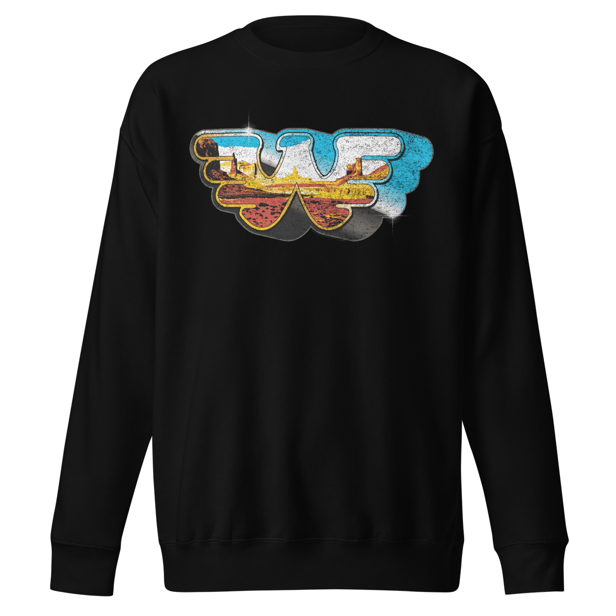 Stakes - Waylon Jennings Among the Stars Sweatshirt - Navy