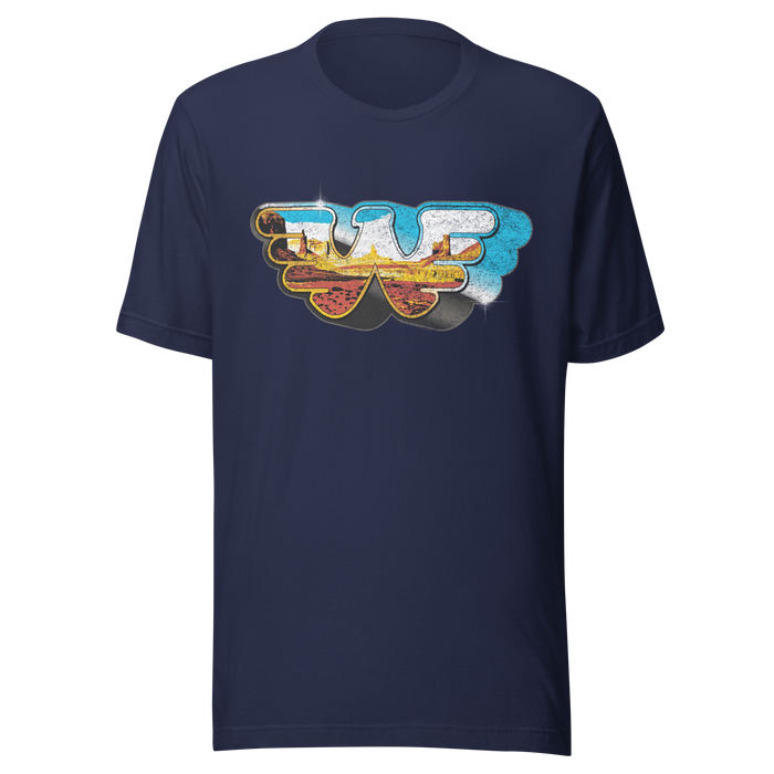 Stakes - Waylon Jennings Among the Stars T-Shirt - Navy
