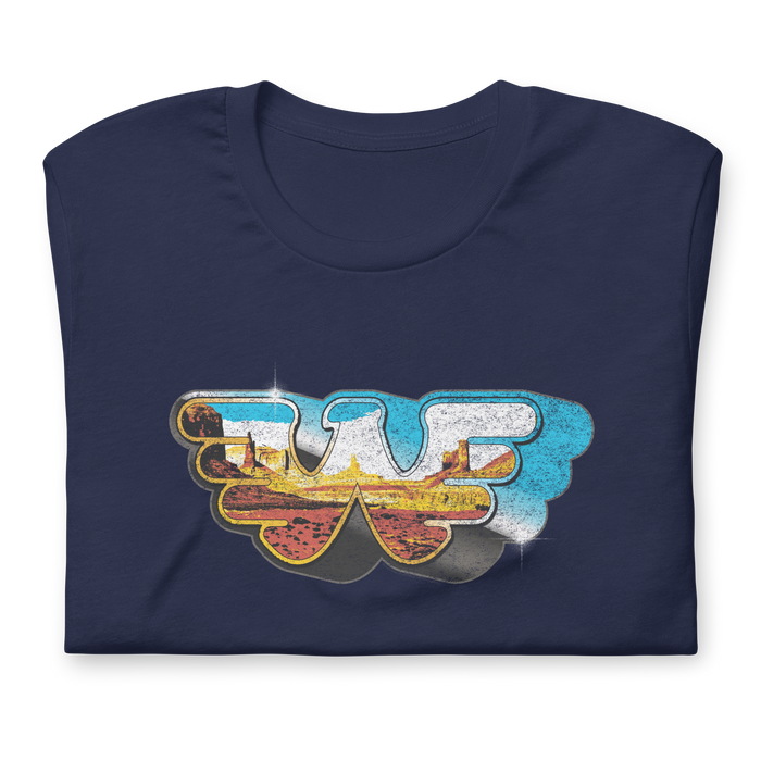 Stakes - Waylon Jennings Among the Stars T-Shirt - Navy