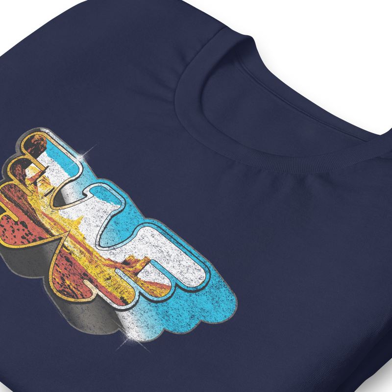 Stakes - Waylon Jennings Among the Stars T-Shirt - Navy