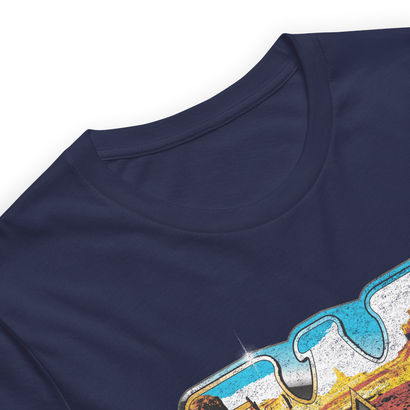 Stakes - Waylon Jennings Among the Stars T-Shirt - Navy