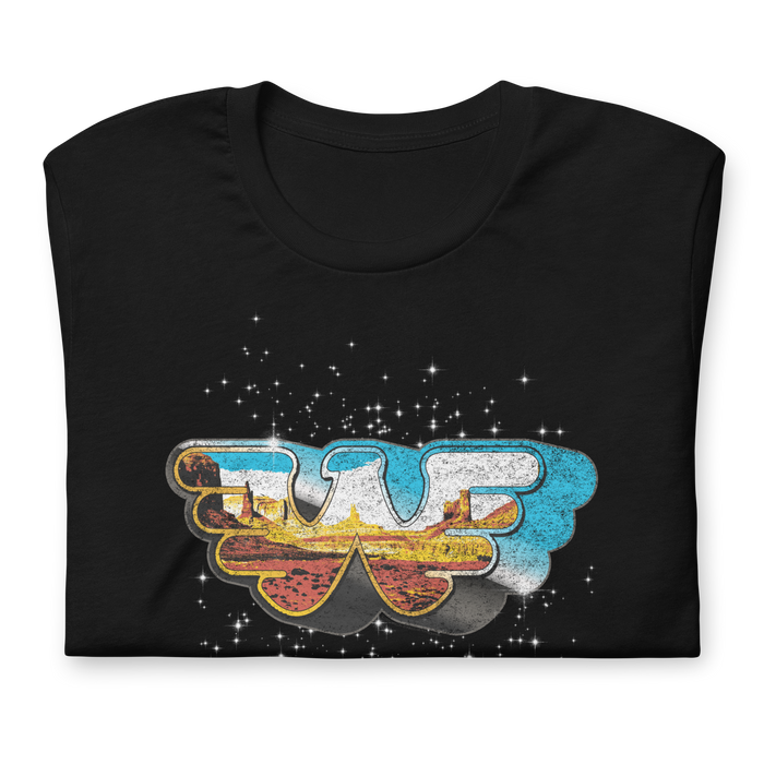 Stakes - Waylon Jennings Eagle W T-Shirt - Black