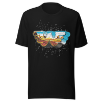 Stakes - Waylon Jennings Eagle W T-Shirt - Black