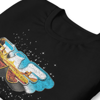 Stakes - Waylon Jennings Eagle W T-Shirt - Black