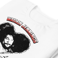 Stakes - Waylon Jennings Ladies Love Outlaws T-Shirt - White