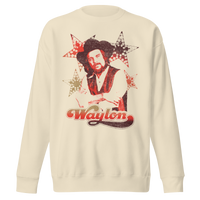 Stakes - Waylon Jennings Littlefields Finest Sweatshirt - Natural
