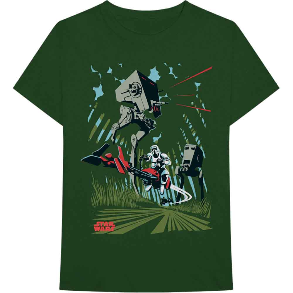 Star Wars - AT-ST Archetype - T-Shirt Green