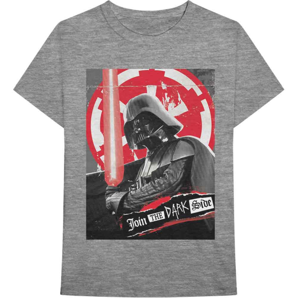 Star Wars - Darth Rock Three - T-Shirt Grey