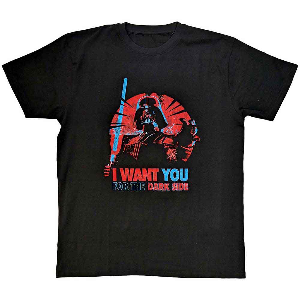 Star Wars - Vader I Want You - T-Shirt Black