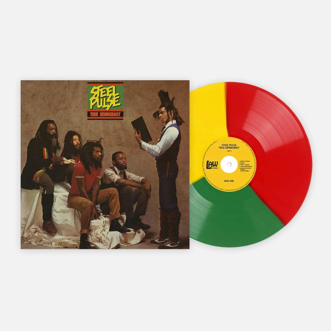 Steel Pulse - True Democracy (Colored Vinyl, Red, Green, Gold) - Vinyl