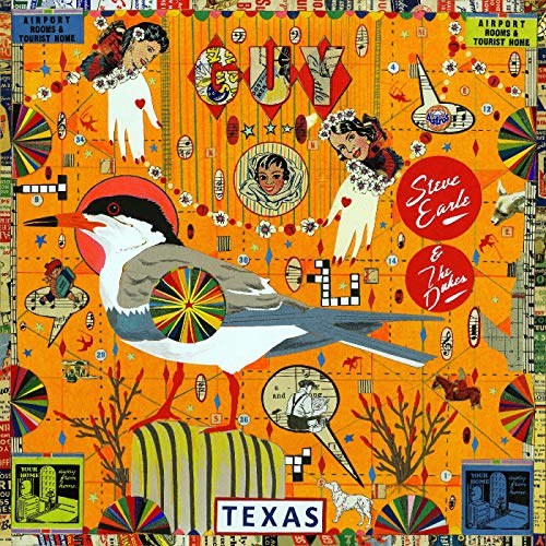 Steve Earle And The Dukes - GUY (2LP, Orange and Red Swirl Color Vinyl) - Vinyl