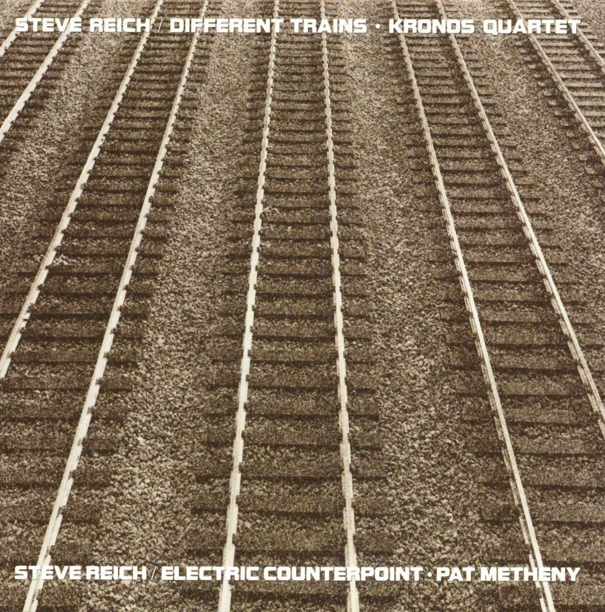 STEVE REICH - Different Trains / Electric Counterpoint - Vinyl