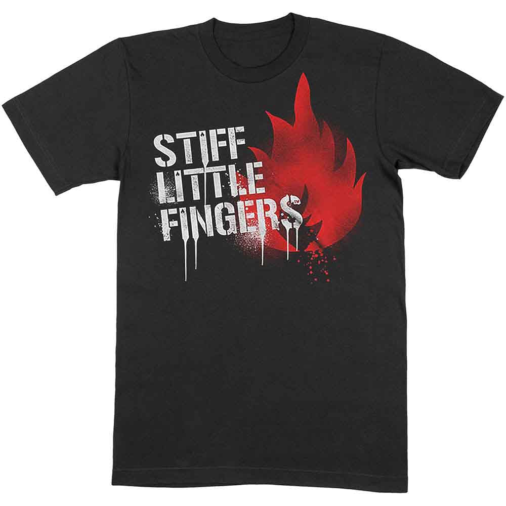 Stiff Little Fingers - Graffiti - T-Shirt Black
