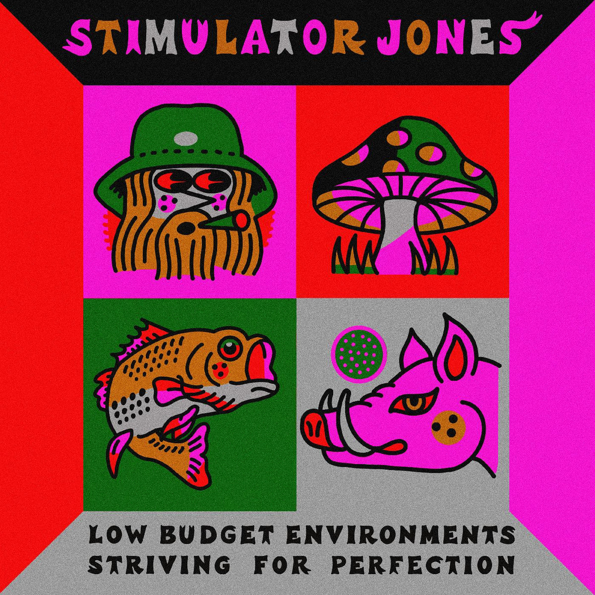 Stimulator Jones - Low Budget Environments Striving For Perfection - Vinyl