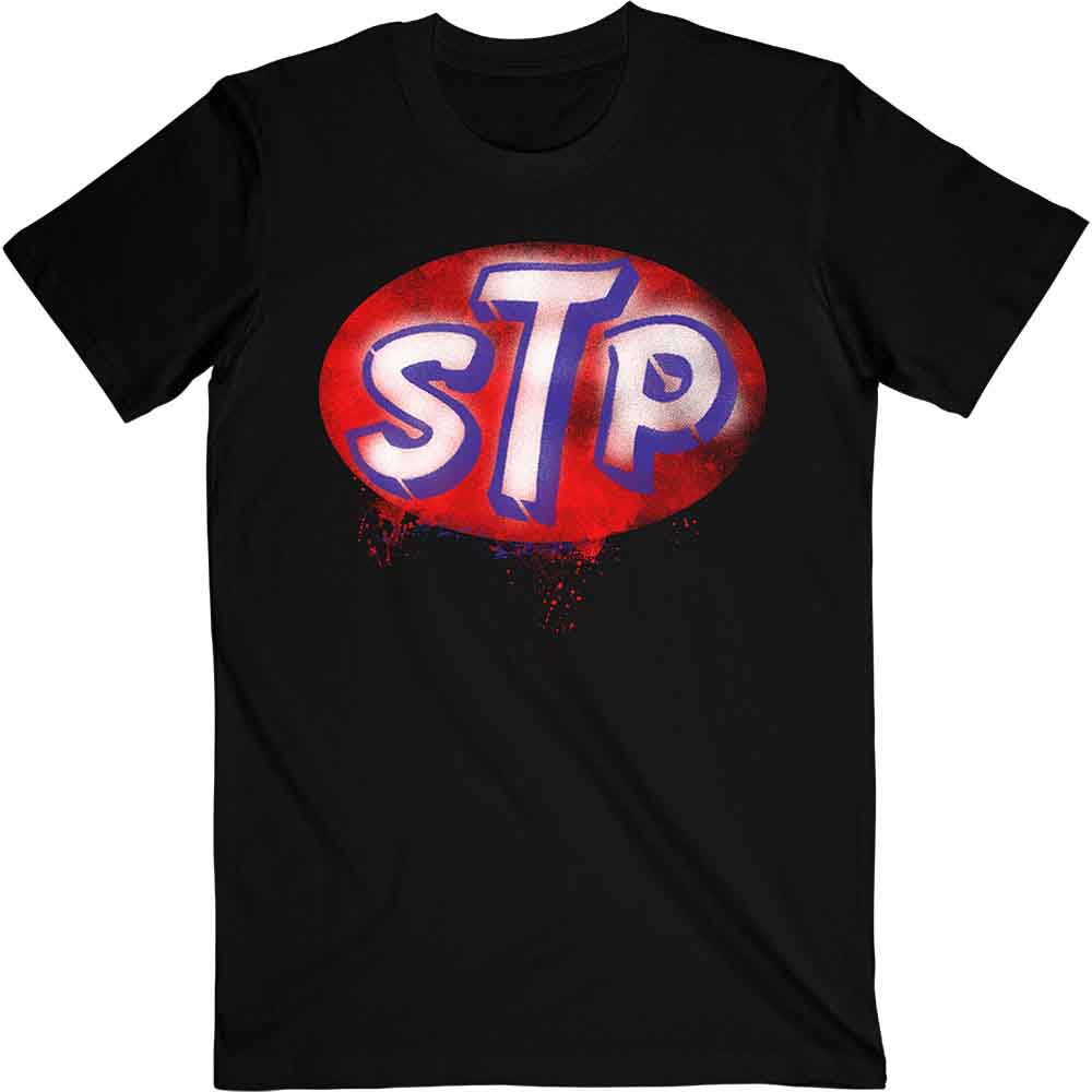 Stone Temple Pilots - Red Logo - T-Shirt Black
