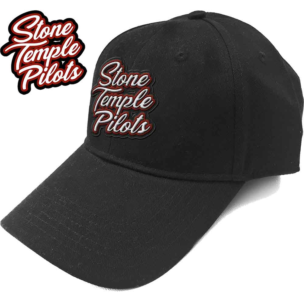 Stone Temple Pilots - Scroll Logo - Hat Black