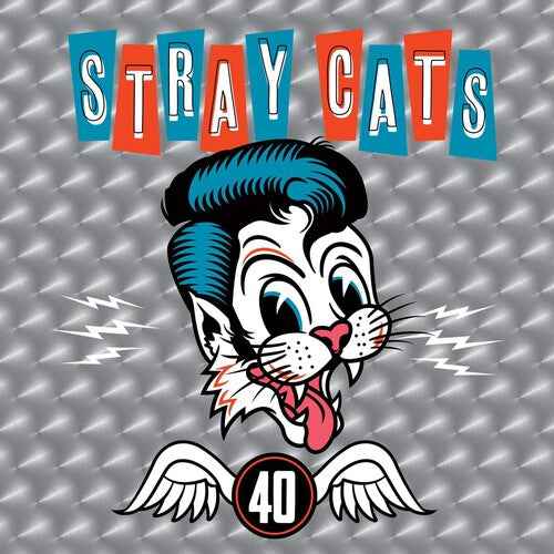 Stray Cats - 40 (Colored Vinyl, White, Reissue) - Vinyl