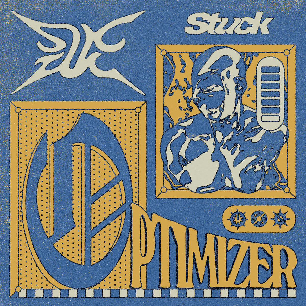 Stuck - Optimizer (Royal Blue Vinyl) - Vinyl