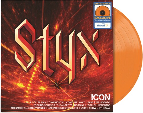 Styx - Icon (Limited Edition, Translucent Orange Vinyl) - Vinyl