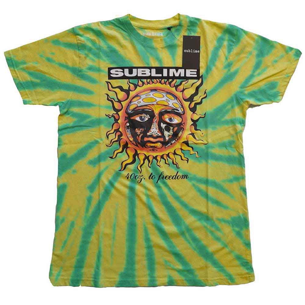Sublime - 40oz To Freedom - T-Shirt Green