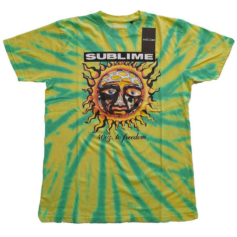 Sublime - 40oz To Freedom - T-Shirt Green