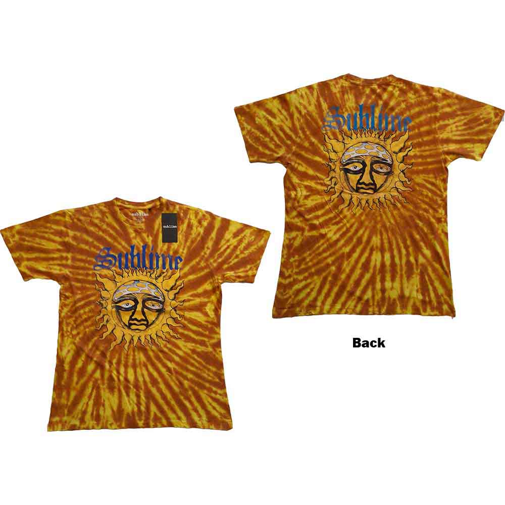 Sublime - Sun Face - T-Shirt Orange
